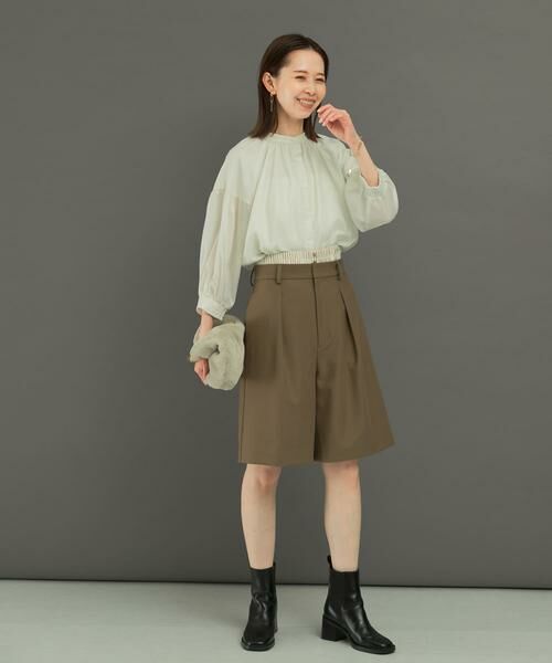 URBAN RESEARCH ROSSO / アーバンリサーチ ロッソ シャツ・ブラウス | チンツシアーギャザーブラウス | 詳細17