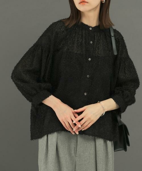 URBAN RESEARCH ROSSO / アーバンリサーチ ロッソ シャツ・ブラウス | チンツシアーギャザーブラウス | 詳細28