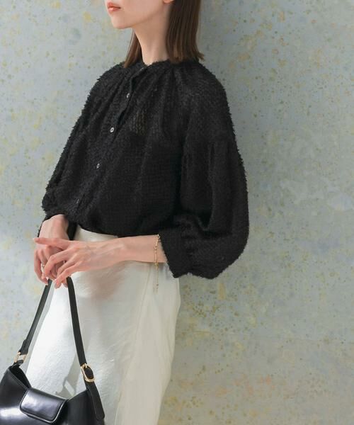 URBAN RESEARCH ROSSO / アーバンリサーチ ロッソ シャツ・ブラウス | チンツシアーギャザーブラウス | 詳細30