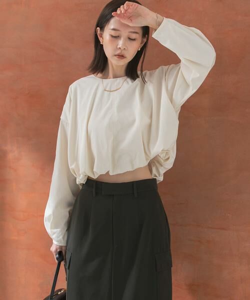 URBAN RESEARCH ROSSO / アーバンリサーチ ロッソ シャツ・ブラウス | クロップドバルーンブラウス | 詳細13