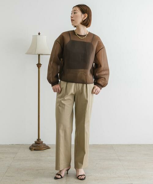 URBAN RESEARCH ROSSO / アーバンリサーチ ロッソ シャツ・ブラウス | F by ROSSO　シアーショートブラウス | 詳細6