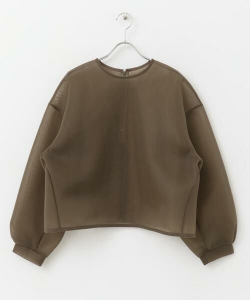 URBAN RESEARCH ROSSO / アーバンリサーチ ロッソ シャツ・ブラウス | F by ROSSO　シアーショートブラウス | 詳細8