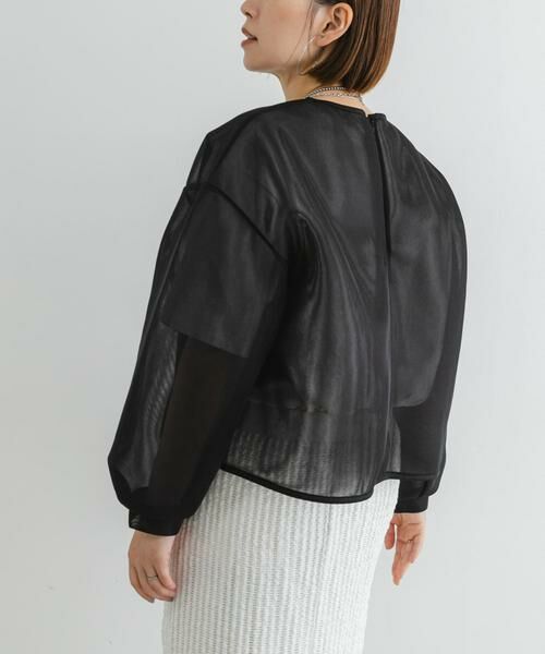 URBAN RESEARCH ROSSO / アーバンリサーチ ロッソ シャツ・ブラウス | F by ROSSO　シアーショートブラウス | 詳細15