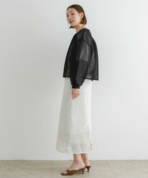 URBAN RESEARCH ROSSO / アーバンリサーチ ロッソ シャツ・ブラウス | F by ROSSO　シアーショートブラウス | 詳細19