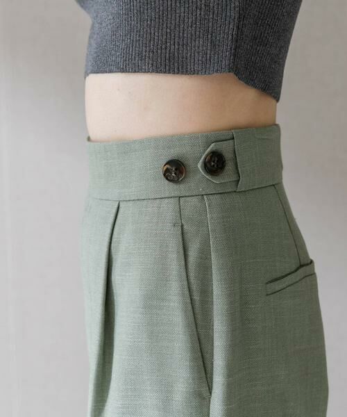 URBAN RESEARCH ROSSO / アーバンリサーチ ロッソ その他パンツ | ハイウエストツイードワイドパンツ | 詳細10