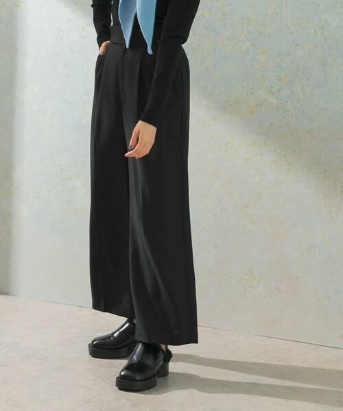 URBAN RESEARCH ROSSO / アーバンリサーチ ロッソ その他パンツ | ハイウエストツイードワイドパンツ | 詳細21