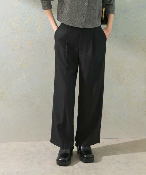 URBAN RESEARCH ROSSO / アーバンリサーチ ロッソ その他パンツ | ハイウエストツイードワイドパンツ | 詳細24