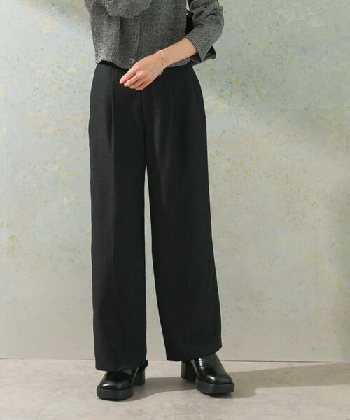 URBAN RESEARCH ROSSO / アーバンリサーチ ロッソ その他パンツ | ハイウエストツイードワイドパンツ | 詳細25