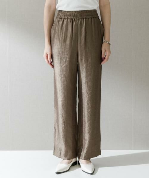 URBAN RESEARCH ROSSO / アーバンリサーチ ロッソ その他パンツ | イージーサテンパンツ | 詳細4