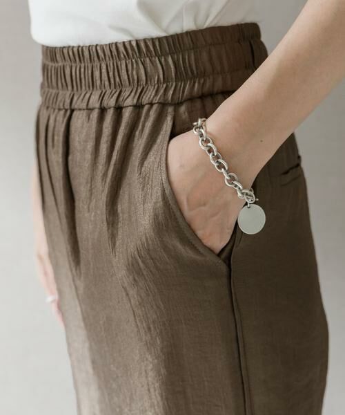 URBAN RESEARCH ROSSO / アーバンリサーチ ロッソ その他パンツ | イージーサテンパンツ | 詳細8