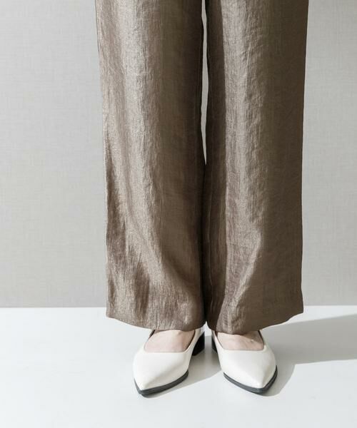 URBAN RESEARCH ROSSO / アーバンリサーチ ロッソ その他パンツ | イージーサテンパンツ | 詳細9