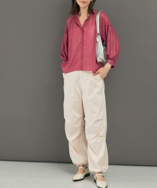 URBAN RESEARCH ROSSO / アーバンリサーチ ロッソ その他パンツ | パラシュートパンツ(ピンク)