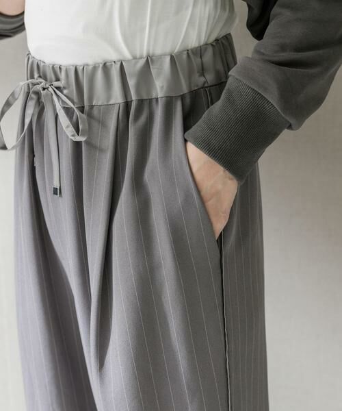 URBAN RESEARCH ROSSO / アーバンリサーチ ロッソ その他パンツ | ピンストライプイージーパンツ | 詳細8