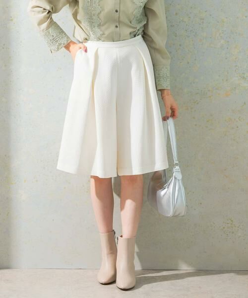 URBAN RESEARCH ROSSO / アーバンリサーチ ロッソ ショート・ハーフ・半端丈パンツ | ジャガードドレスパンツ | 詳細4