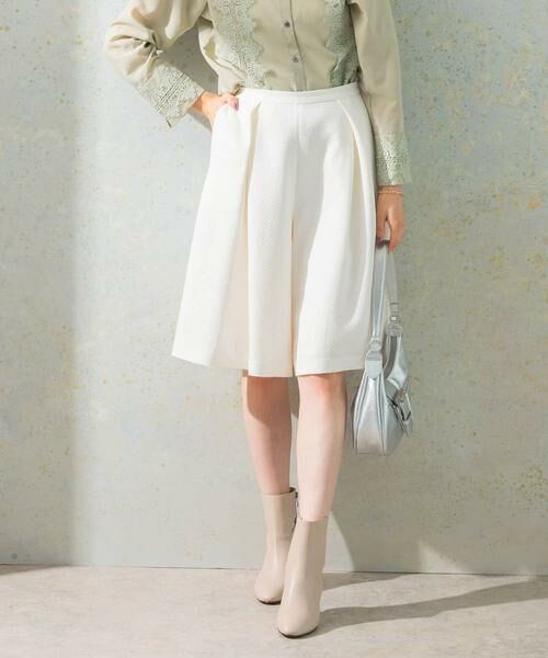 URBAN RESEARCH ROSSO / アーバンリサーチ ロッソ ショート・ハーフ・半端丈パンツ | ジャガードドレスパンツ | 詳細5