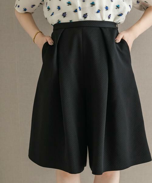 URBAN RESEARCH ROSSO / アーバンリサーチ ロッソ ショート・ハーフ・半端丈パンツ | ジャガードドレスパンツ | 詳細20