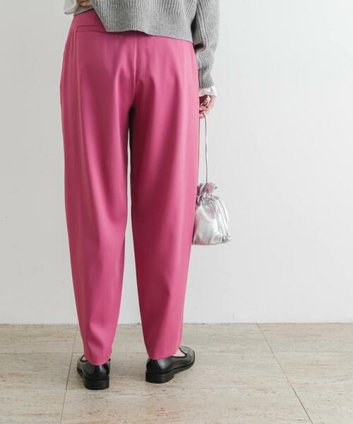 URBAN RESEARCH ROSSO / アーバンリサーチ ロッソ その他パンツ | F by ROSSO　サテンストレッチカーブフォルムパンツ | 詳細2