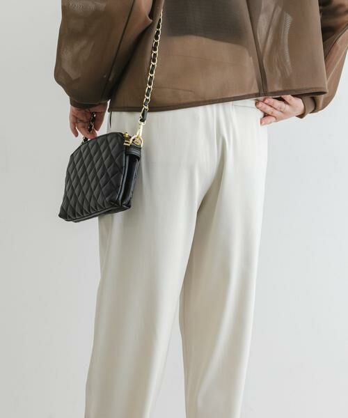 URBAN RESEARCH ROSSO / アーバンリサーチ ロッソ その他パンツ | F by ROSSO　サテンストレッチカーブフォルムパンツ | 詳細18