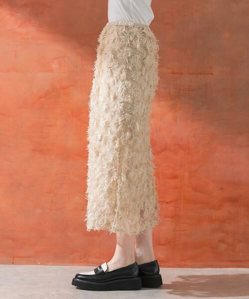 URBAN RESEARCH ROSSO / アーバンリサーチ ロッソ スカート | チュールフラワーレイヤードスカート | 詳細21