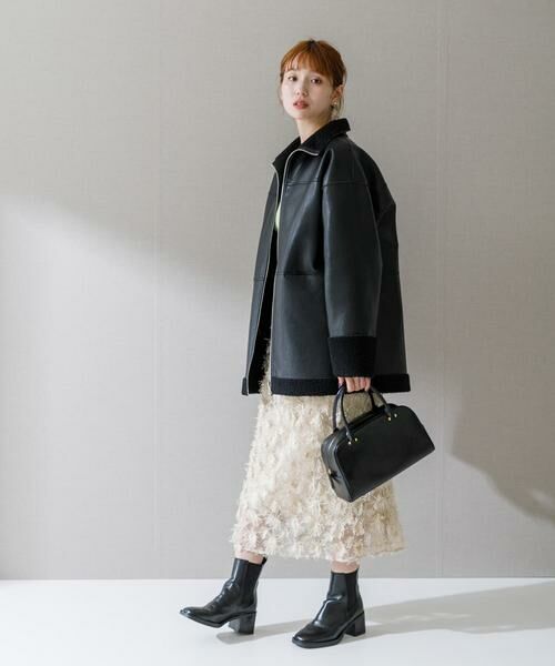 URBAN RESEARCH ROSSO / アーバンリサーチ ロッソ スカート | チュールフラワーレイヤードスカート | 詳細14