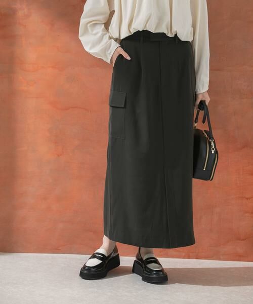 URBAN RESEARCH ROSSO / アーバンリサーチ ロッソ スカート | ストレートカーゴスカート | 詳細1