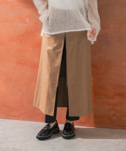 URBAN RESEARCH ROSSO / アーバンリサーチ ロッソ スカート | ZIPデザインタイトスカート | 詳細1