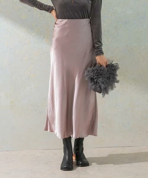 URBAN RESEARCH ROSSO / アーバンリサーチ ロッソ スカート | サテンバイアススカート | 詳細1