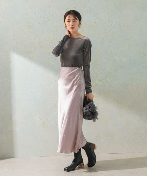 URBAN RESEARCH ROSSO / アーバンリサーチ ロッソ スカート | サテンバイアススカート | 詳細4