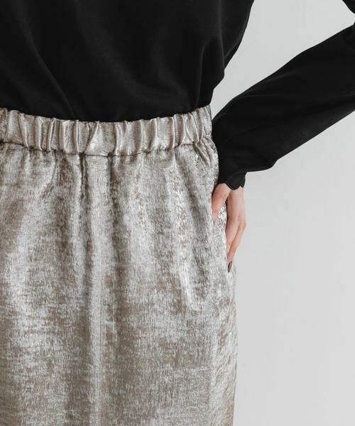 URBAN RESEARCH ROSSO / アーバンリサーチ ロッソ スカート | F by ROSSO　シャイニーフロントギャザータイトスカート | 詳細25