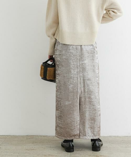 URBAN RESEARCH ROSSO / アーバンリサーチ ロッソ スカート | F by ROSSO　シャイニーフロントギャザータイトスカート | 詳細17