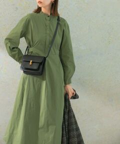 URBAN RESEARCH ROSSO / アーバンリサーチ ロッソ ワンピース | ハイネックサイドベルトシャツワンピース