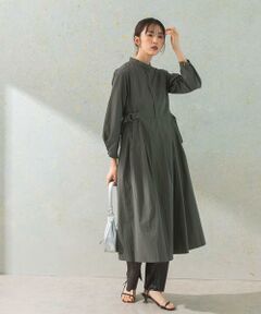 URBAN RESEARCH ROSSO / アーバンリサーチ ロッソ ワンピース | ハイネックサイドベルトシャツワンピース