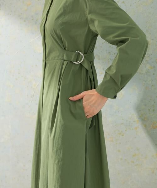 URBAN RESEARCH ROSSO / アーバンリサーチ ロッソ ワンピース | ハイネックサイドベルトシャツワンピース | 詳細12