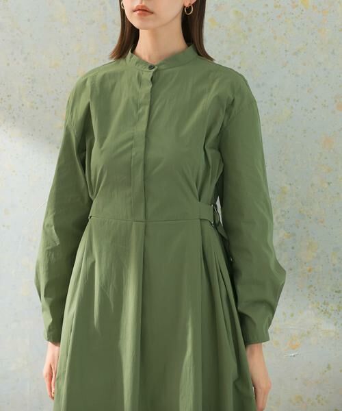 URBAN RESEARCH ROSSO / アーバンリサーチ ロッソ ワンピース | ハイネックサイドベルトシャツワンピース | 詳細8