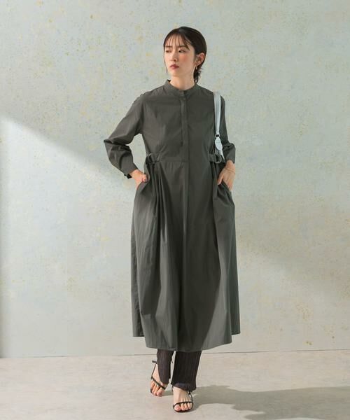 URBAN RESEARCH ROSSO / アーバンリサーチ ロッソ ワンピース | ハイネックサイドベルトシャツワンピース | 詳細16