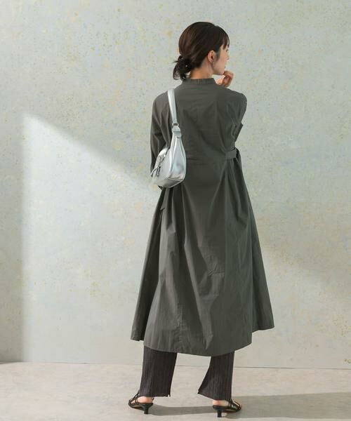 URBAN RESEARCH ROSSO / アーバンリサーチ ロッソ ワンピース | ハイネックサイドベルトシャツワンピース | 詳細17
