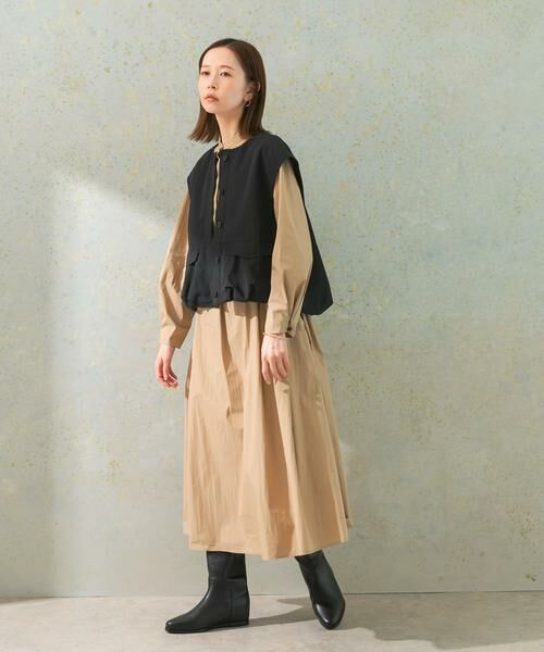 URBAN RESEARCH ROSSO / アーバンリサーチ ロッソ ワンピース | ハイネックサイドベルトシャツワンピース | 詳細21