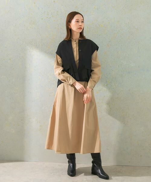 URBAN RESEARCH ROSSO / アーバンリサーチ ロッソ ワンピース | ハイネックサイドベルトシャツワンピース | 詳細22