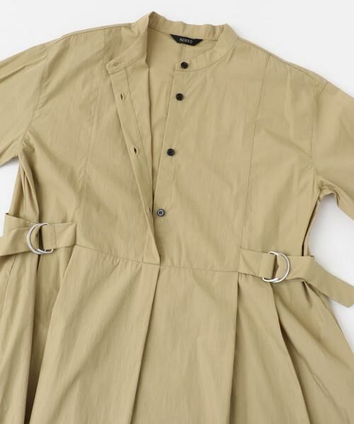 URBAN RESEARCH ROSSO / アーバンリサーチ ロッソ ワンピース | ハイネックサイドベルトシャツワンピース | 詳細24