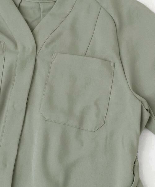 URBAN RESEARCH ROSSO / アーバンリサーチ ロッソ ワンピース | ポケットデザインVネックワンピース | 詳細13