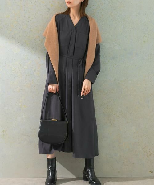 URBAN RESEARCH ROSSO / アーバンリサーチ ロッソ ワンピース | ポケットデザインVネックワンピース | 詳細14
