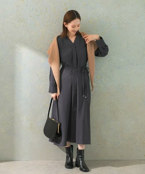 URBAN RESEARCH ROSSO / アーバンリサーチ ロッソ ワンピース | ポケットデザインVネックワンピース | 詳細16