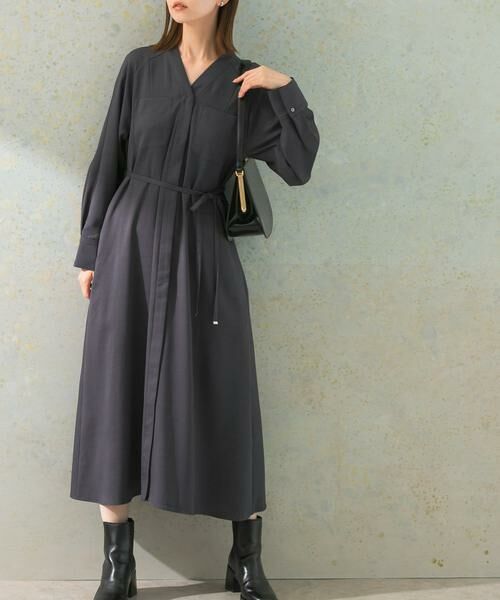 URBAN RESEARCH ROSSO / アーバンリサーチ ロッソ ワンピース | ポケットデザインVネックワンピース | 詳細17