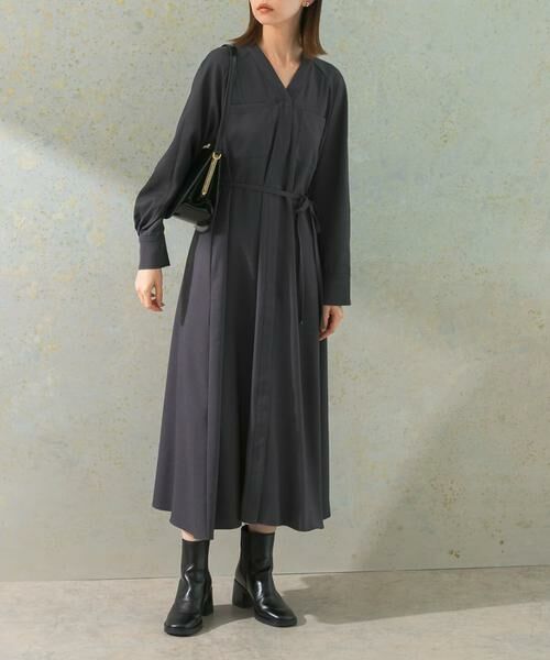 URBAN RESEARCH ROSSO / アーバンリサーチ ロッソ ワンピース | ポケットデザインVネックワンピース | 詳細18