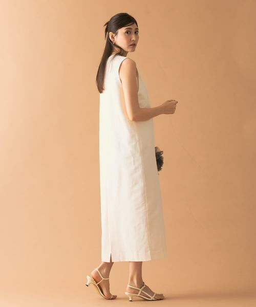 URBAN RESEARCH ROSSO / アーバンリサーチ ロッソ ワンピース | Uネックフォルムジャンパーワンピース | 詳細6