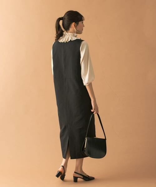 URBAN RESEARCH ROSSO / アーバンリサーチ ロッソ ワンピース | Uネックフォルムジャンパーワンピース | 詳細19