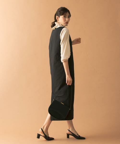 URBAN RESEARCH ROSSO / アーバンリサーチ ロッソ ワンピース | Uネックフォルムジャンパーワンピース | 詳細20