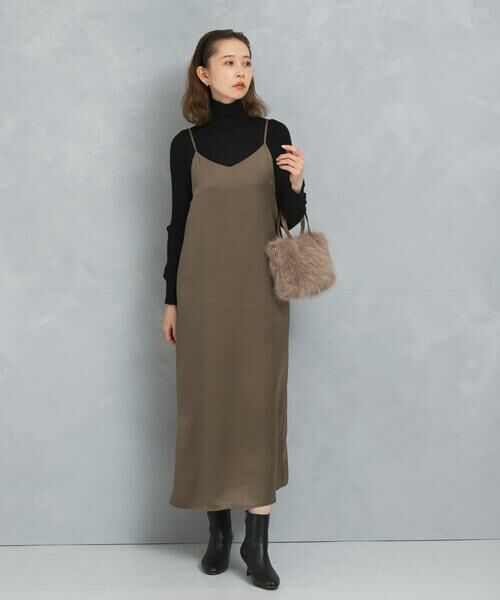 URBAN RESEARCH ROSSO / アーバンリサーチ ロッソ ワンピース | サテンキャミワンピース | 詳細2