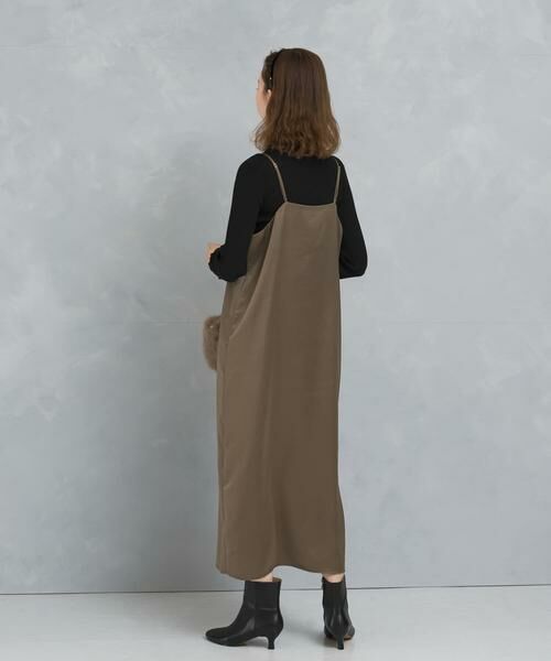 URBAN RESEARCH ROSSO / アーバンリサーチ ロッソ ワンピース | サテンキャミワンピース | 詳細3