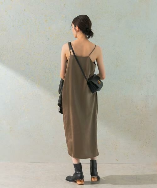 URBAN RESEARCH ROSSO / アーバンリサーチ ロッソ ワンピース | サテンキャミワンピース | 詳細7
